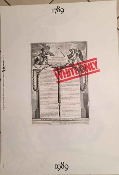 ARTIS 89 Droits de l'Homme et du Citoyen - 60x84 cm - AFFICHE / POSTER