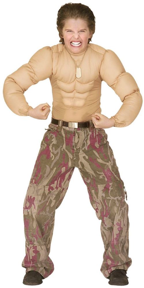 Chemise enfant super musclé - 11/14 ans