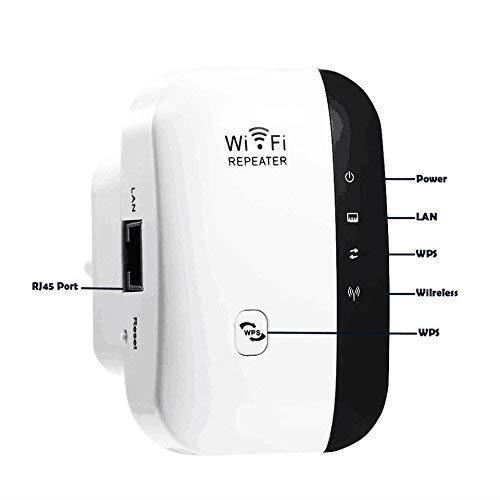 CLE WIFI / BLUETOOTH Non renseigné Répéteur WiFi sans fil 1200 Mbps,  amplificateur double bande de signal Booster de gamme