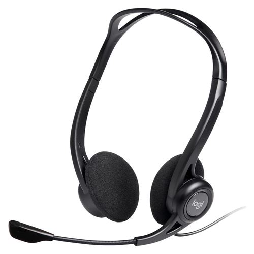 Logitech PC Headset 960 USB - Micro-casque - sur-oreille - filaire