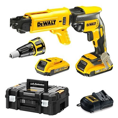 Non Communiqué Visseuse Plaquiste 18V + 2 Batteries 2Ah + Chargeur + Coffret Tstak - Dewalt - Dcf620d2k-Qw