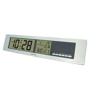 Techno line WS 9130 Stazione Meteo, Argento/Nero