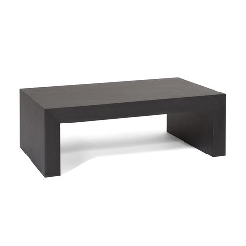 Mobilifiver Table basse, First H30, Frêne noir, 90 x 54 x 30 cm, Mélaminé, Made in Italy