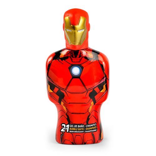 2-in-1 Gel et shampooing Avengers Iron Man Cartoon (475 ml)