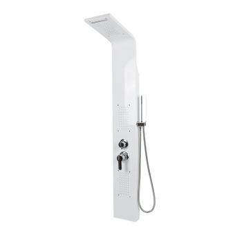 20 Sur Blanc Colonne De Douche Multifonctionnelle Murale