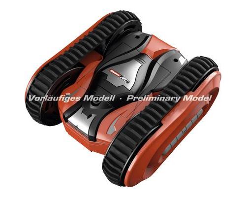 Carrera Carrera Voiture de cascadeur RC 2,4GHz Track2Wheel noir/orange