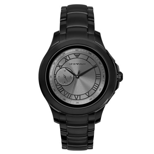 Montre connectée EMPORIO ARMANI CONNECTED en Acier Noir