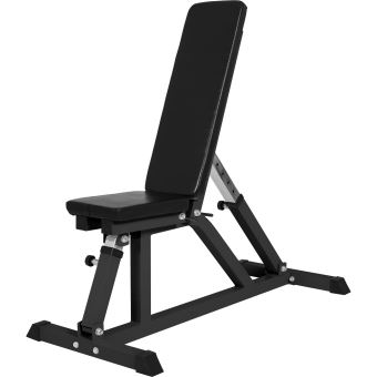 Gorilla Sports Banc De Musculation Multipositions Noir