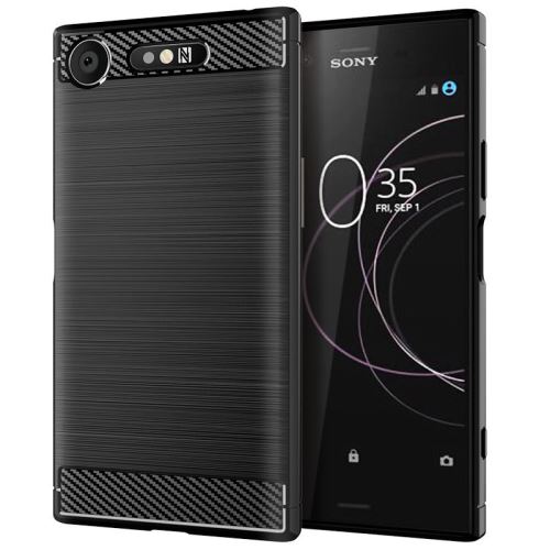 Etui Coque de protection durable souple pour Sony Xperia XZ1 - Noir