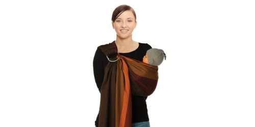 Babylonia - bddsl.969 - porte bebe - bb sling - passion fruit