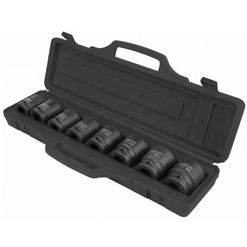 Ks Tools Jeu De Douilles À Chocs Hexagonales 8 Pcs Court 3/4 515.0210 - Image 1