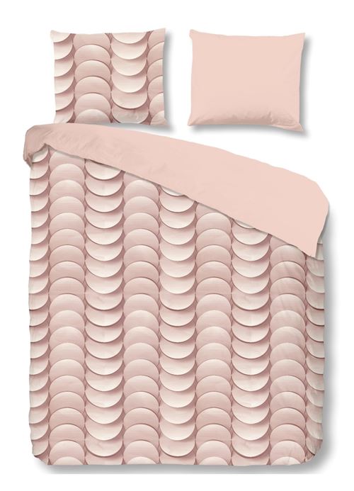 Good Morning Enveloppe de couette sur tout le pourtour rose 240 x 220 cm