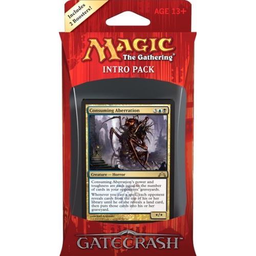 Magic the Gathering (MTG) Gatecrash Intro Pack Dimir Dementia (Comprend 2 Booster Packs)
