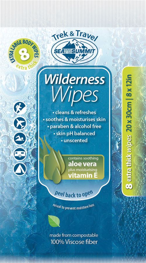 Pack de 8 lingettes 20 x 30 cm
