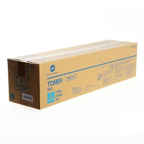  Konica Minolta TN-711C - Cyan - original - cartouche de toner - pour bizhub C654, C754 