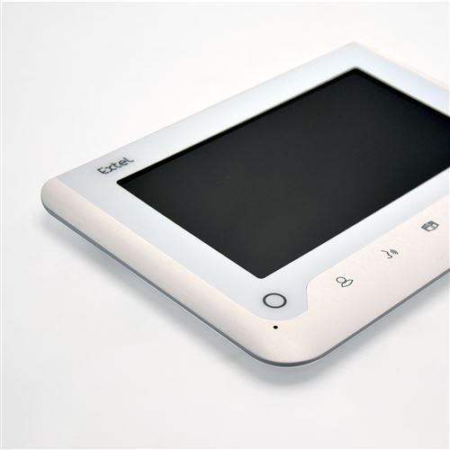Visiophone 2 fils Extel Nova White évolutif à mémoire de passage écran 18  cm - Équipements et securité pour la maison - Achat & prix