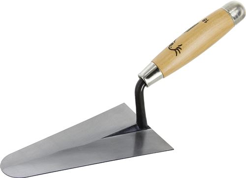 Truelle italienne ronde acier Outibat - Longueur 18 cm