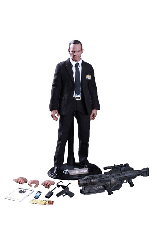 Figurine Hot Toys MMS189 - Marvel Comics - The Avengers - Agent Phil Coulson