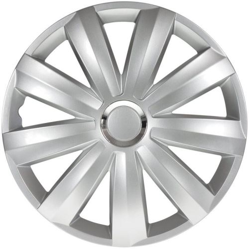 AutoStyle capuchons de moyeu Venture Pro 16 pouces ABS argent lot de 4