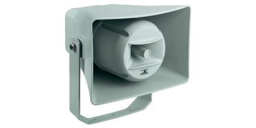 Haut-parleur ELA à chambre de compression Monacor IT-100TW 30 W blanc