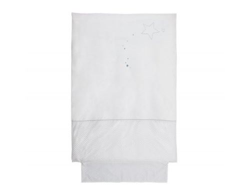 Housse de couette et taie d'oreiller poudre d'étoiles - noukie's
