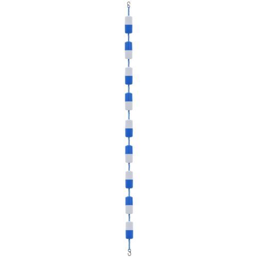 vidaXL Corde de sécurité de séparation de piscine 6 m Plastique