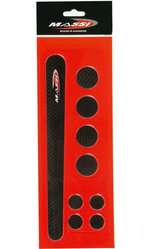 Massi Chaines Massi Sticker Chain Protector Real Carbon One Size