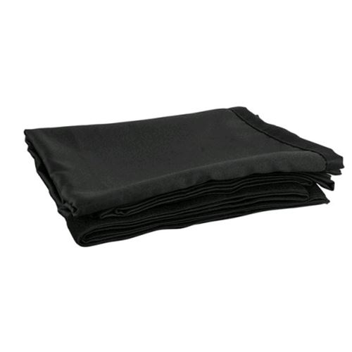 Showtec Pipe & Drape rideau de scène noir satiné 300x250 cm