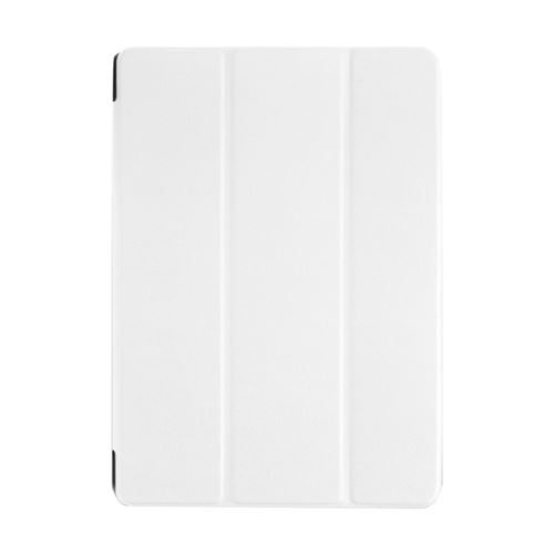 Housse Étui custer texture horizontal flip en cuir avec 3 pliage titulaire pour asus zenpad 10 / z300 blanc