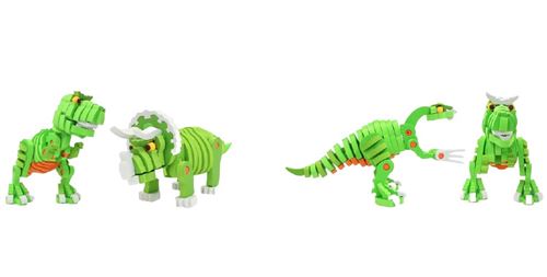 Jamara Jeu de puzzle 3D Dino junior en mousse verte 201 pièces