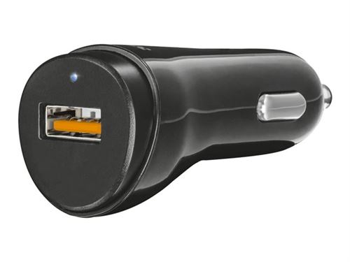 Trust URBAN - Adaptateur d'alimentation pour voiture - 18 Watt - 3 A - QC 3.0 (USB)
