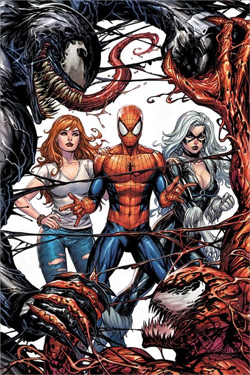 Marvel Comics Maxi Poster 61 x 91,5 cm Venom and Carnage fight