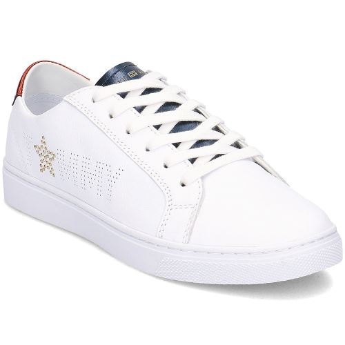 Sneakers Tommy Hilfiger Star Metallic Sneaker White Blanc pour Femmes 41