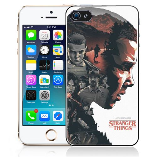 Coque pour iPhone 5C stranger things fanart