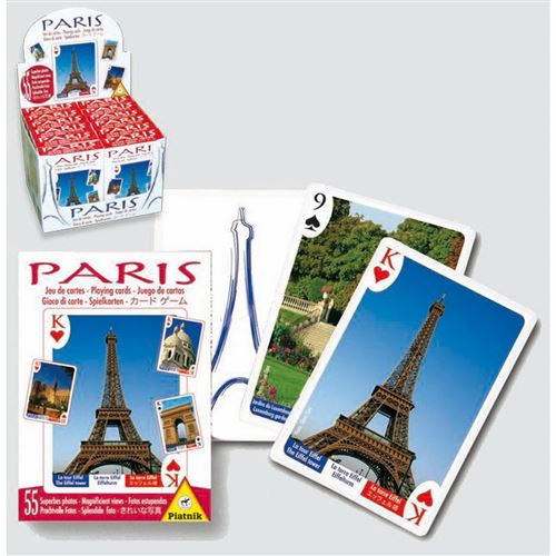 Jeu de cartes Piatnik - Jeu de cartes Paris