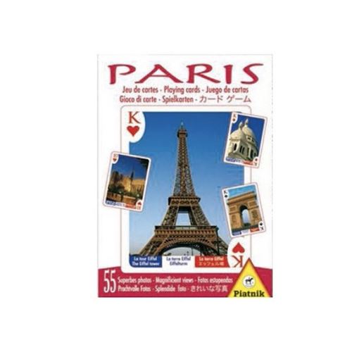 Piatnik Multicolore Jeu De 55 Cartes - Theme Paris