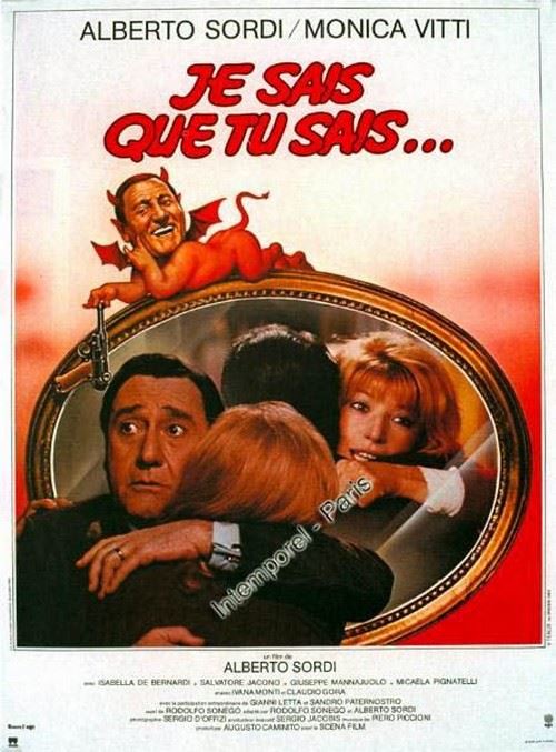 Je sais que tu sais - 40x60 cm - AFFICHE / POSTER