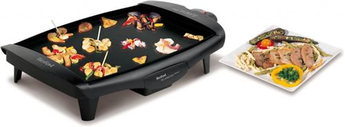 Tefal Plancha Compact 900 - Plancha - elektrisch - 900 sq. cm - zwart