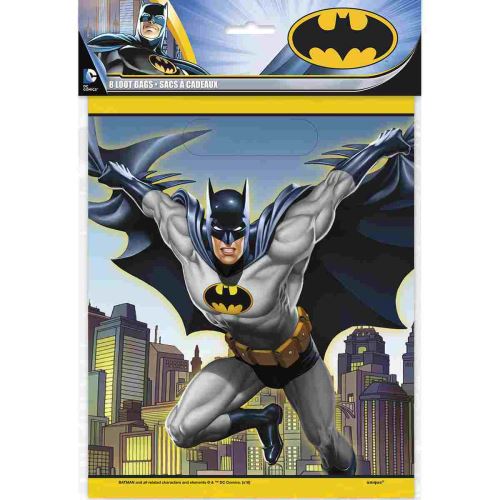 Batman 8 Sacs Cadeau en plastique