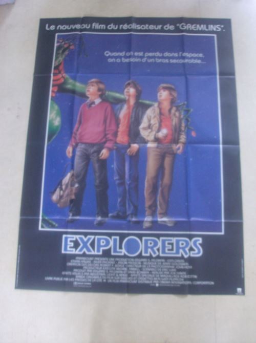 Explorers AFFICHE CINEMA ORIGINALE