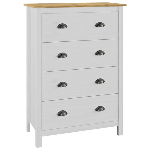 Chunhe Buffet Hill Range à 4 tiroirs 79x40x110 cm Bois de pin solide AB288982