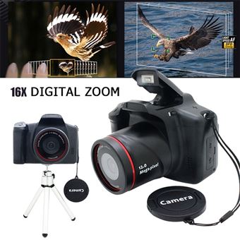 6€ sur Professionnel 3in Full HD Camcorder 16X Zoom 12MP Portable Cam  numérique Caméra Caméra Photographie Accessoire - Appareil photo compact -  Achat & prix