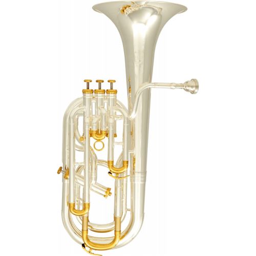 SML BA910S - Saxhorn baryton 3+1 pistons - plaqué argent