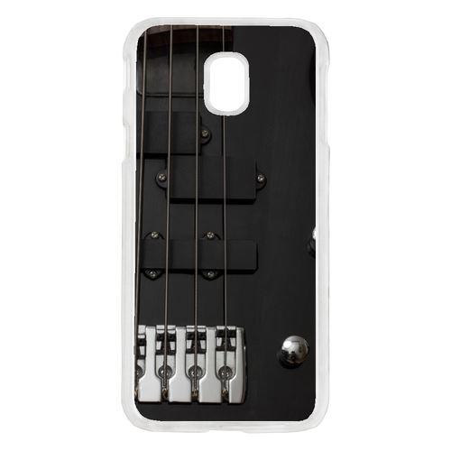 Coque Guitare 1 Compatible Galaxy J3 2017 Transparent