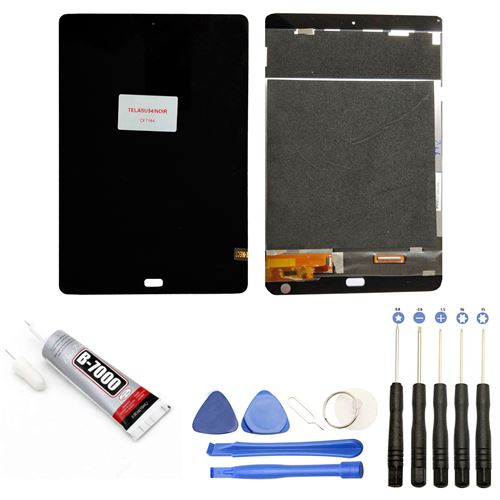 Visiodirect® Ecran complet: Vitre tactile + LCD compatible avec Asus ZENPAD 3S 10 Z500M-1H007A NOIR + Kit outils + Colle B7000 Offerte