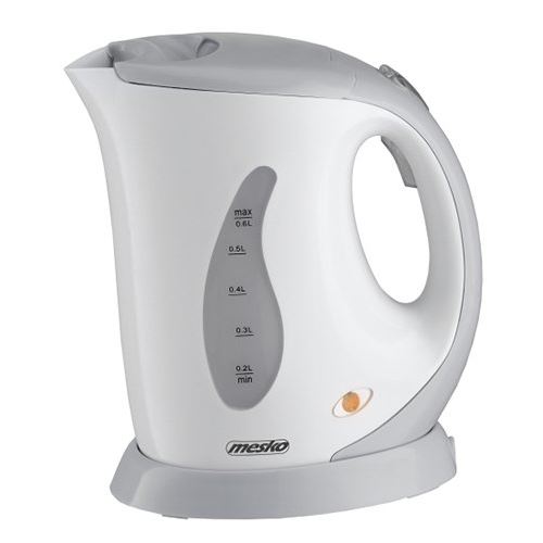 Mesko ms1236r chauffe eau, 760 W, 0.6 litres, Plastique, Blanc/Gris