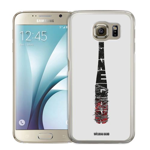Coque pour Samsung Galaxy S6 Edge walking dead i am negan