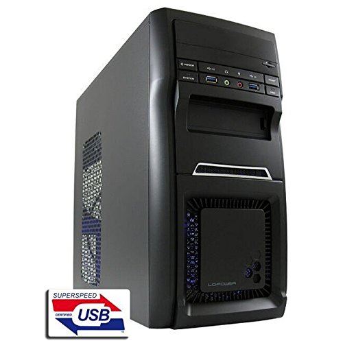LC Power Boîtier Micro ATX 2000 Mo lc420h 12 u3.0/Audio SCH Retail