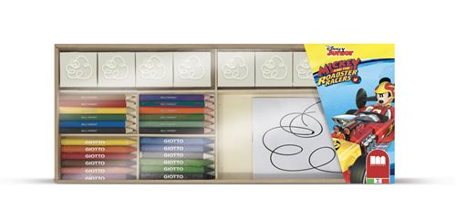 Multiprint jeu de Mickey Roadster Racerscouleurs bois 34 pièces