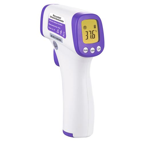 Thermomètre temporel corporel infrarouge numérique frontal